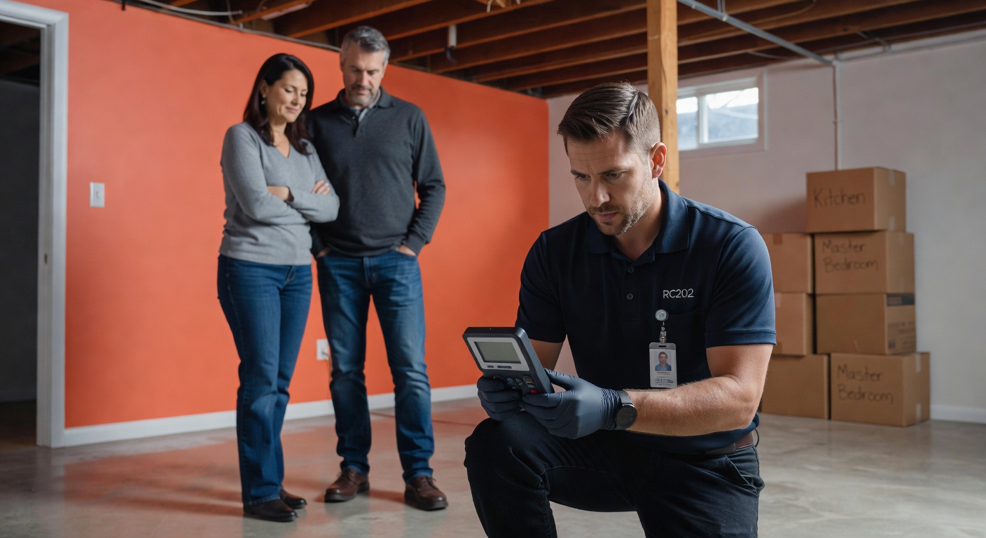 radon test continuous monitor real estate inspection