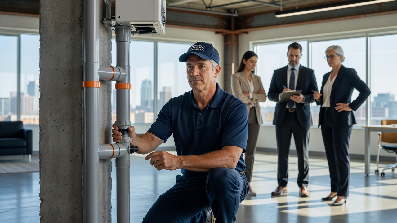 radon eliminator technician Ohio commercial property inspection