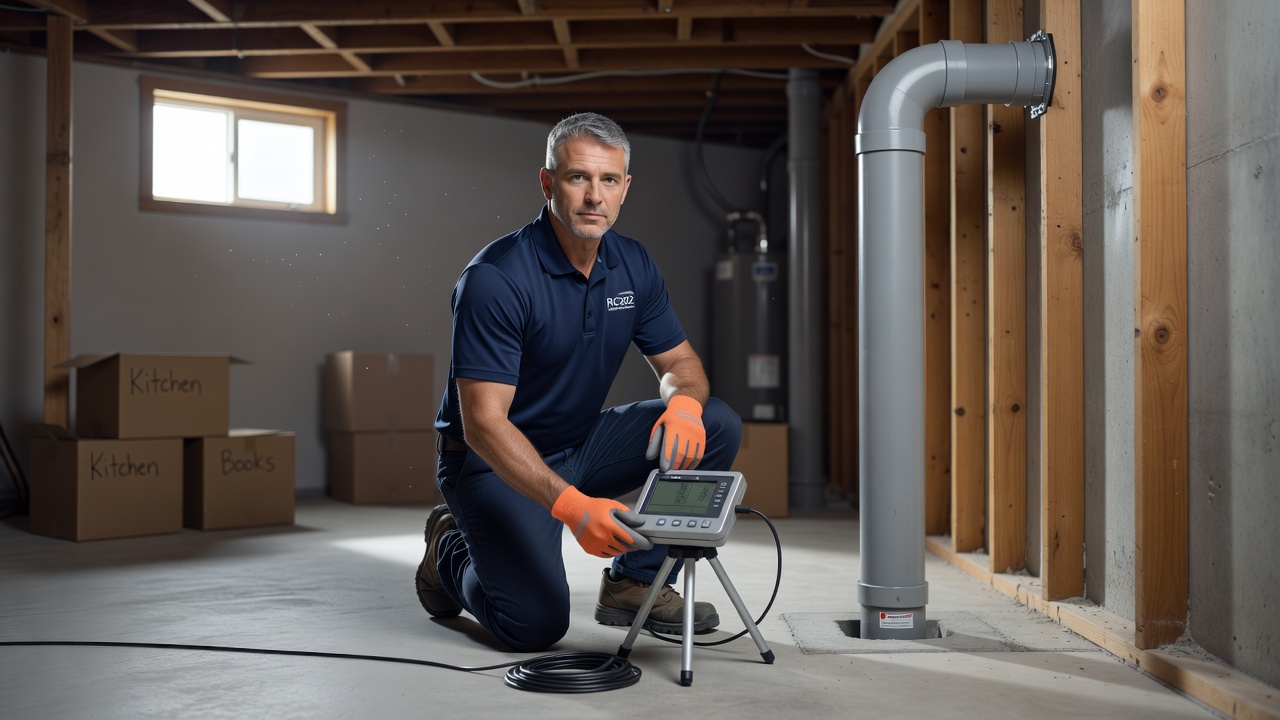 licensed radon mitigation technician Ohio home inspection