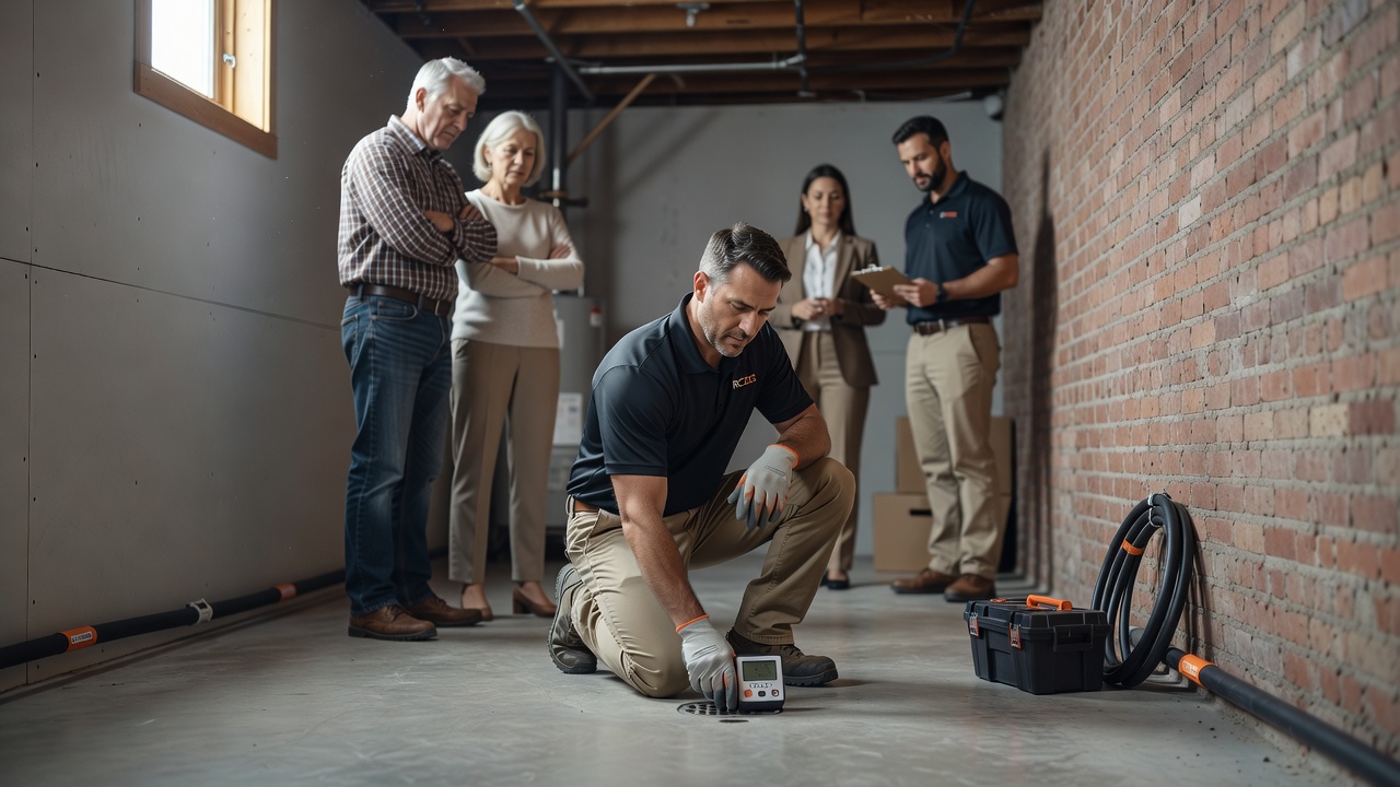radon test kit professional inspection Ohio