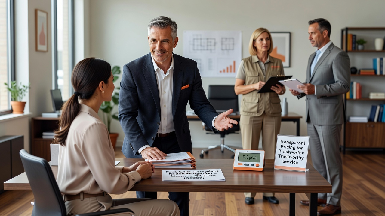 real estate office professional environment