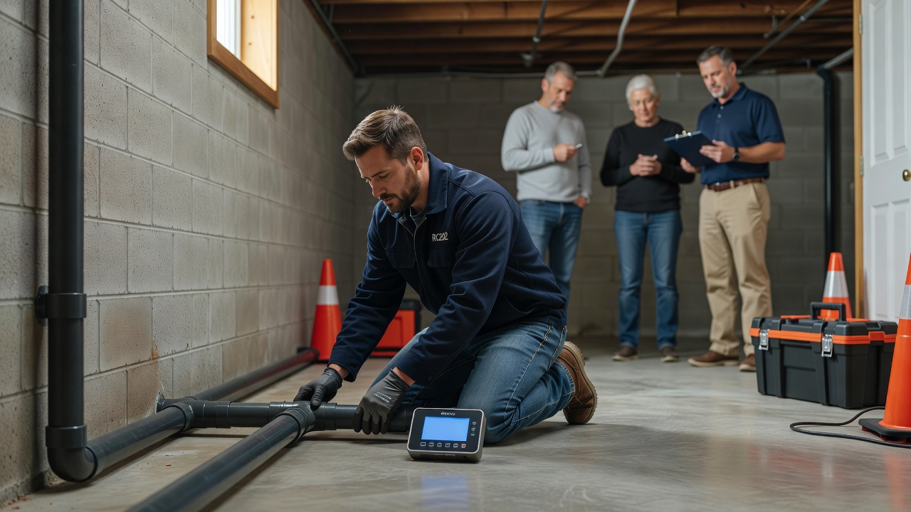 radon test kit continuous monitor real estate inspection