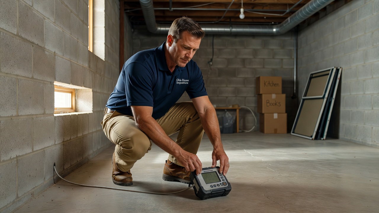 licensed radon professional Ohio home inspection