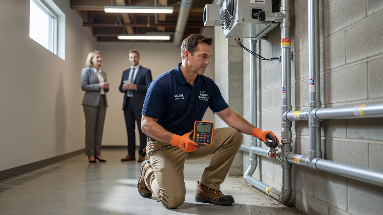 licensed radon mitigation professional commercial building inspection
