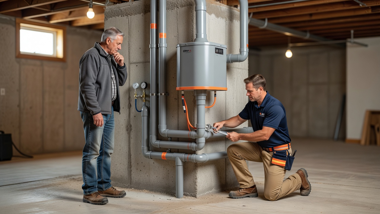 commercial radon mitigation system installation Ohio