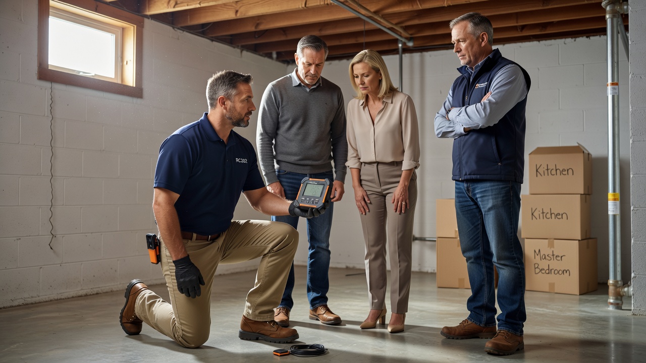 continuous radon monitor basement test device