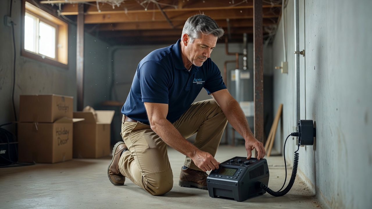 continuous radon monitor professional inspection