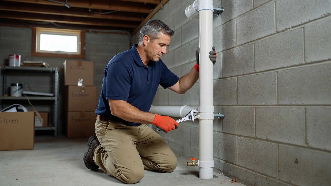 radon mitigation system installation Ohio basement