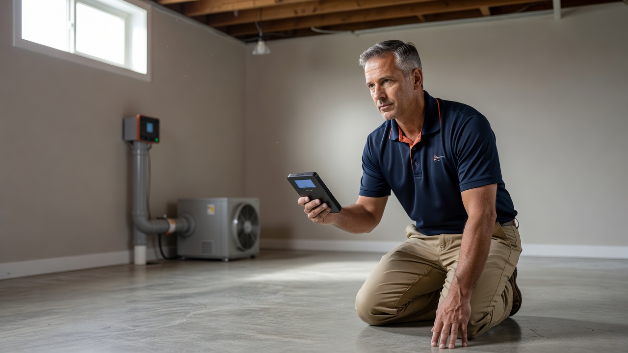 continuous radon monitor device home inspection