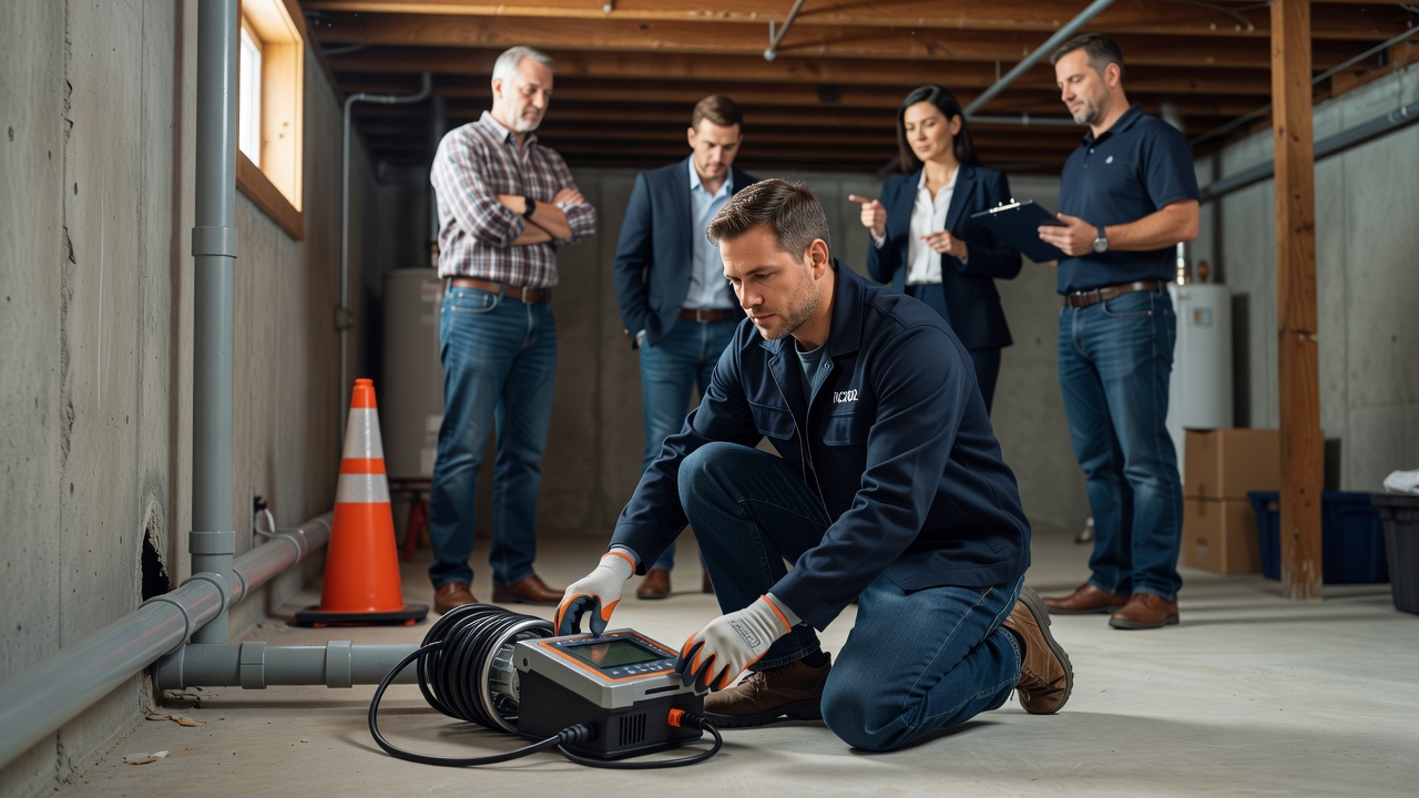 continuous radon monitor basement test equipment