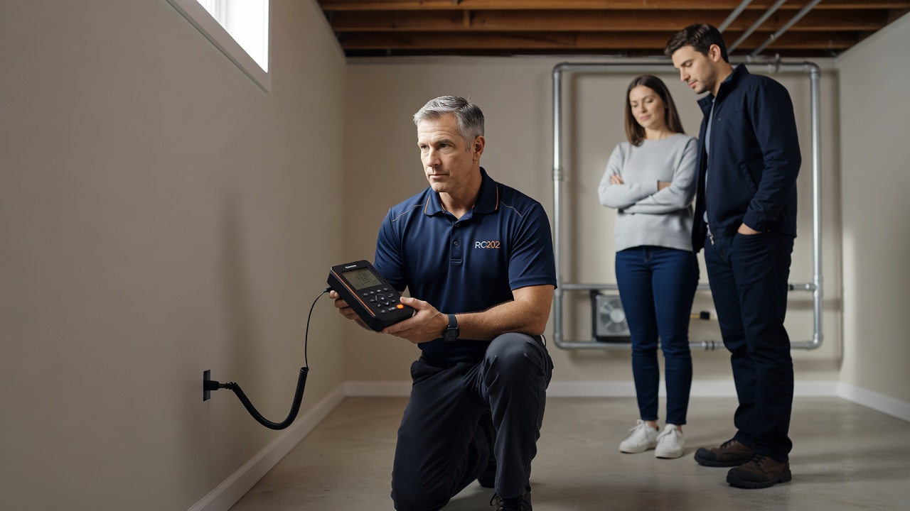 continuous radon monitor device home inspection