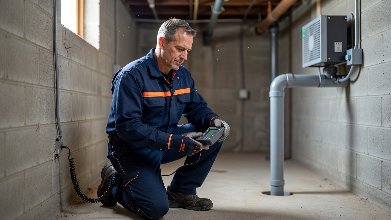 radon mitigation technician Ohio commercial building inspection