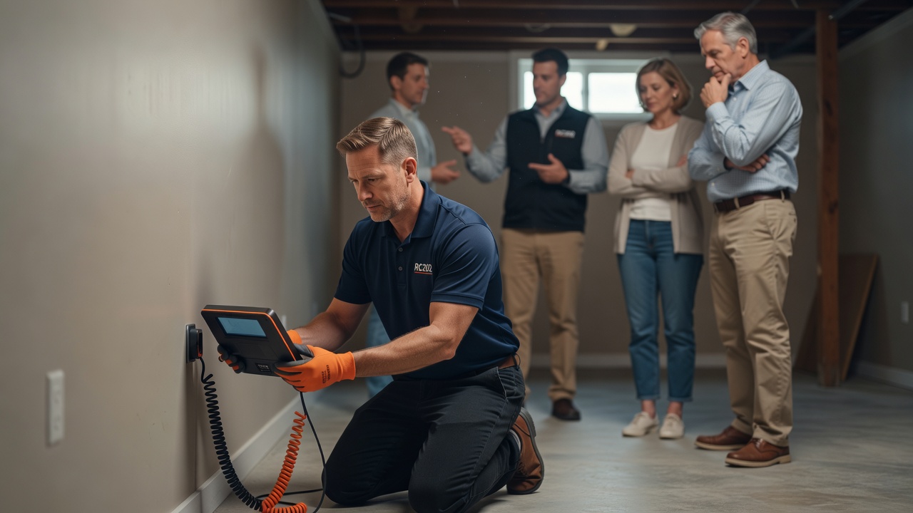 continuous radon monitor professional inspection