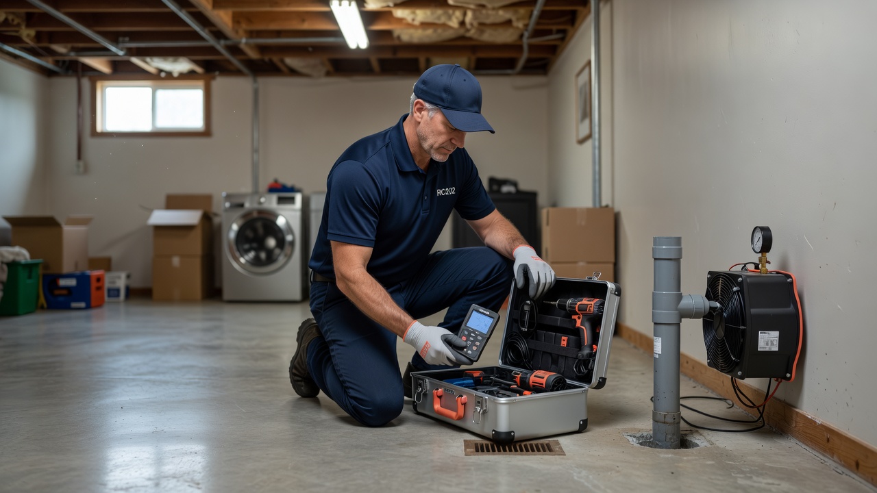 licensed radon technician Ohio home inspection