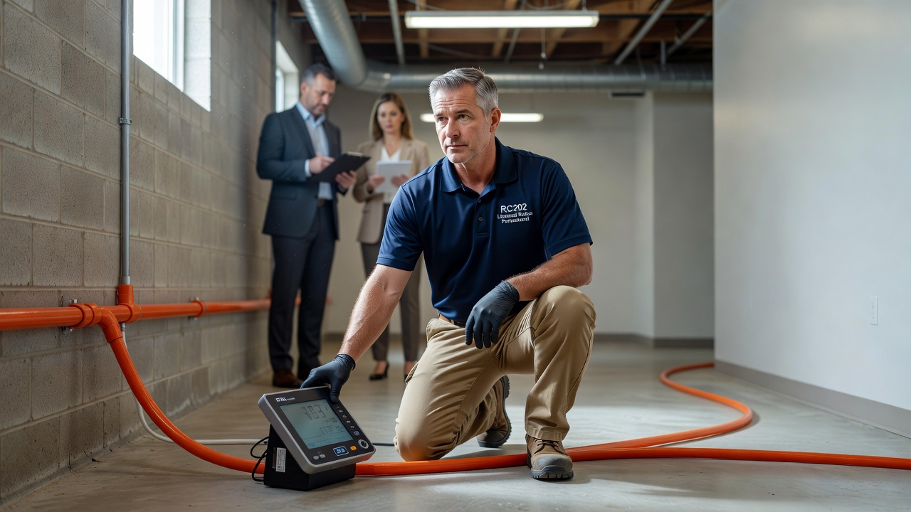 licensed radon professional commercial building inspection Ohio