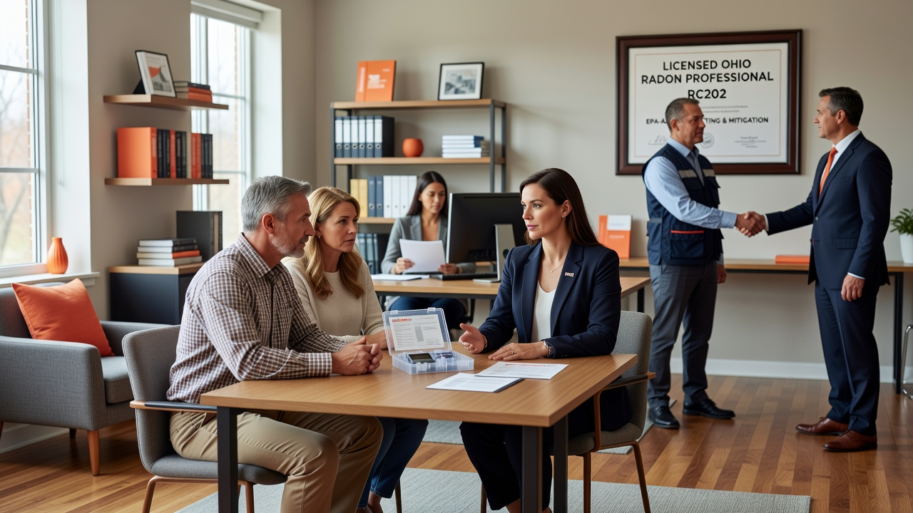 real estate office professional environment