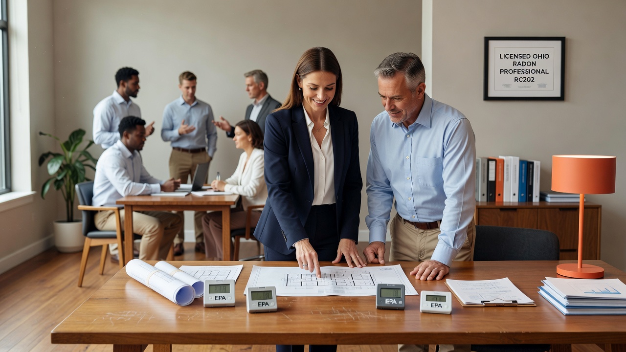 real estate office professional environment