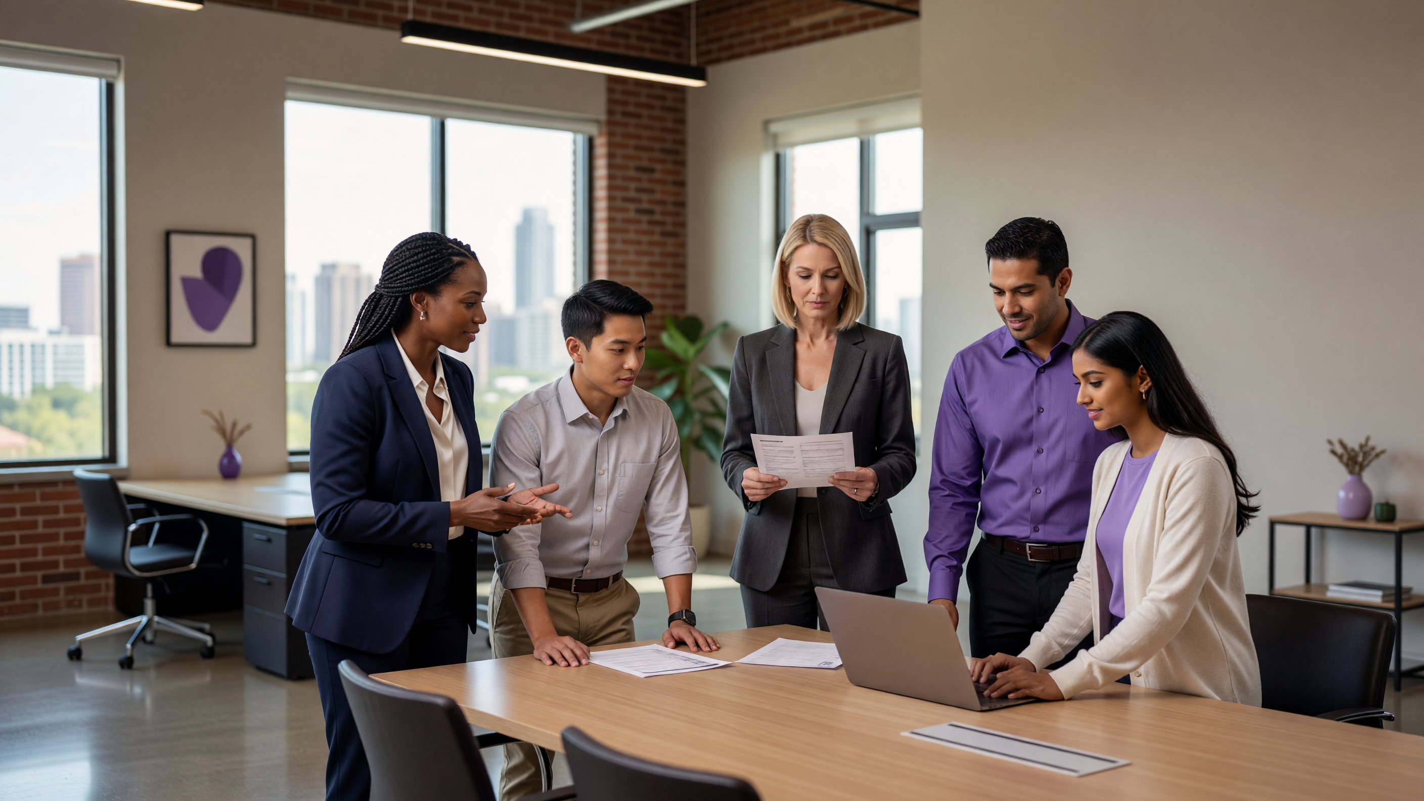 Temp-to-Hire Staffing team professional environment